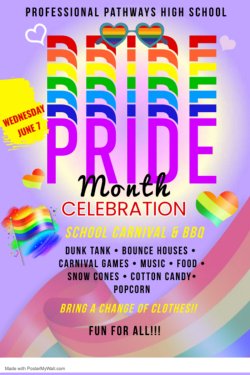 PRIDE Celebration, School Carnival and BBQ